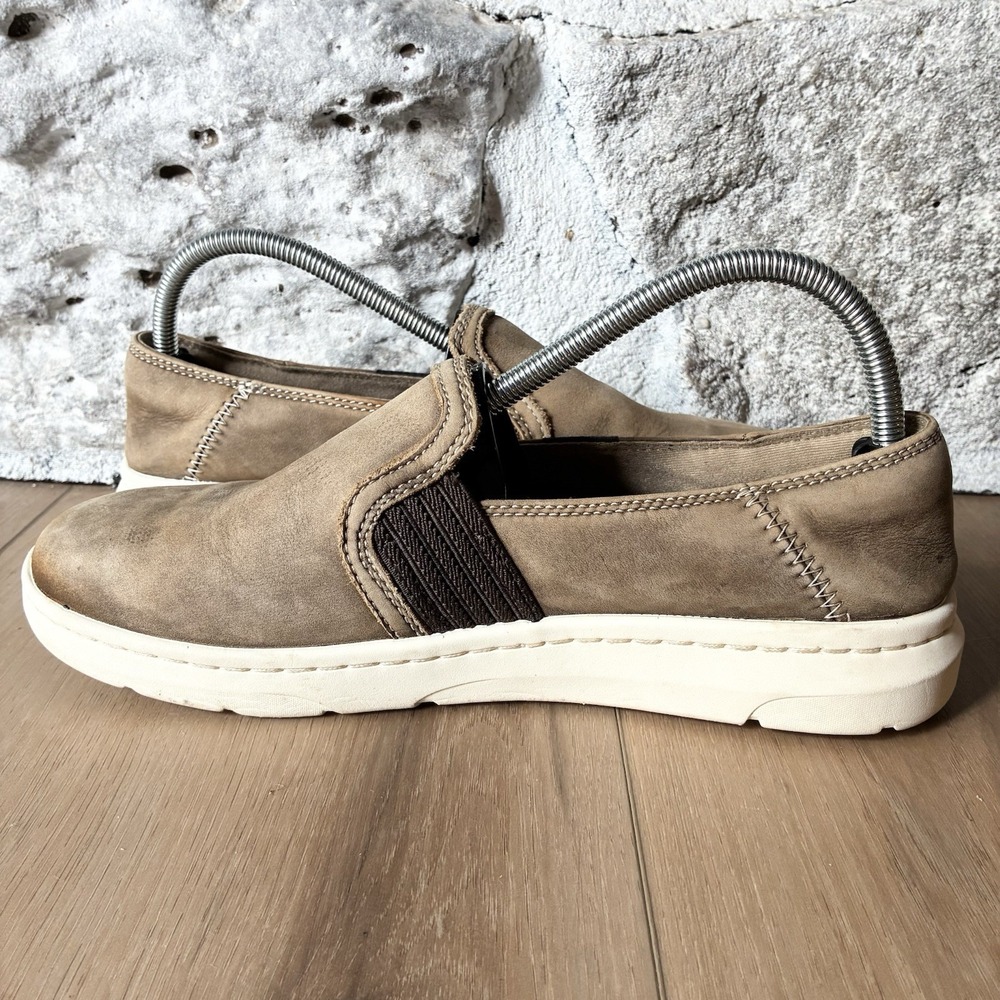 Ariat Ryder Slip On Casual Leather Sneakers Loafers Shoes Brown Womens 10 - Picture 6 of 9